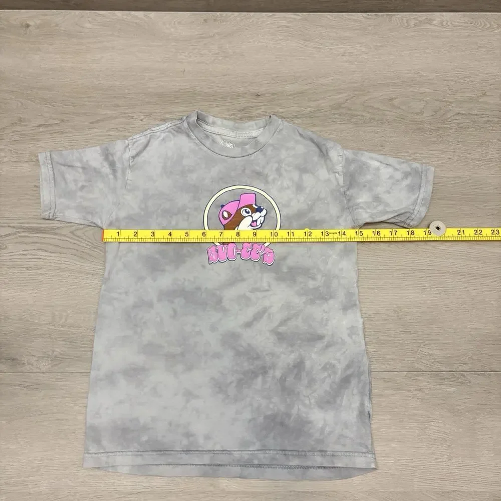 Bucees T Shirt Gray Tie Dye In My Buc-ee's Era Graphic T Shirt Retro Youth S